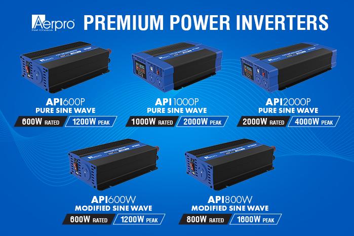 Featured item - Aerpro Premium Power Inverters
