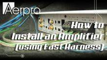 Embedded thumbnail for Aerpro Fast Harness demonstration Video. How to install a car amplifier.