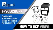 Embedded thumbnail for FP9650 (SK/PK) How To / Install Video